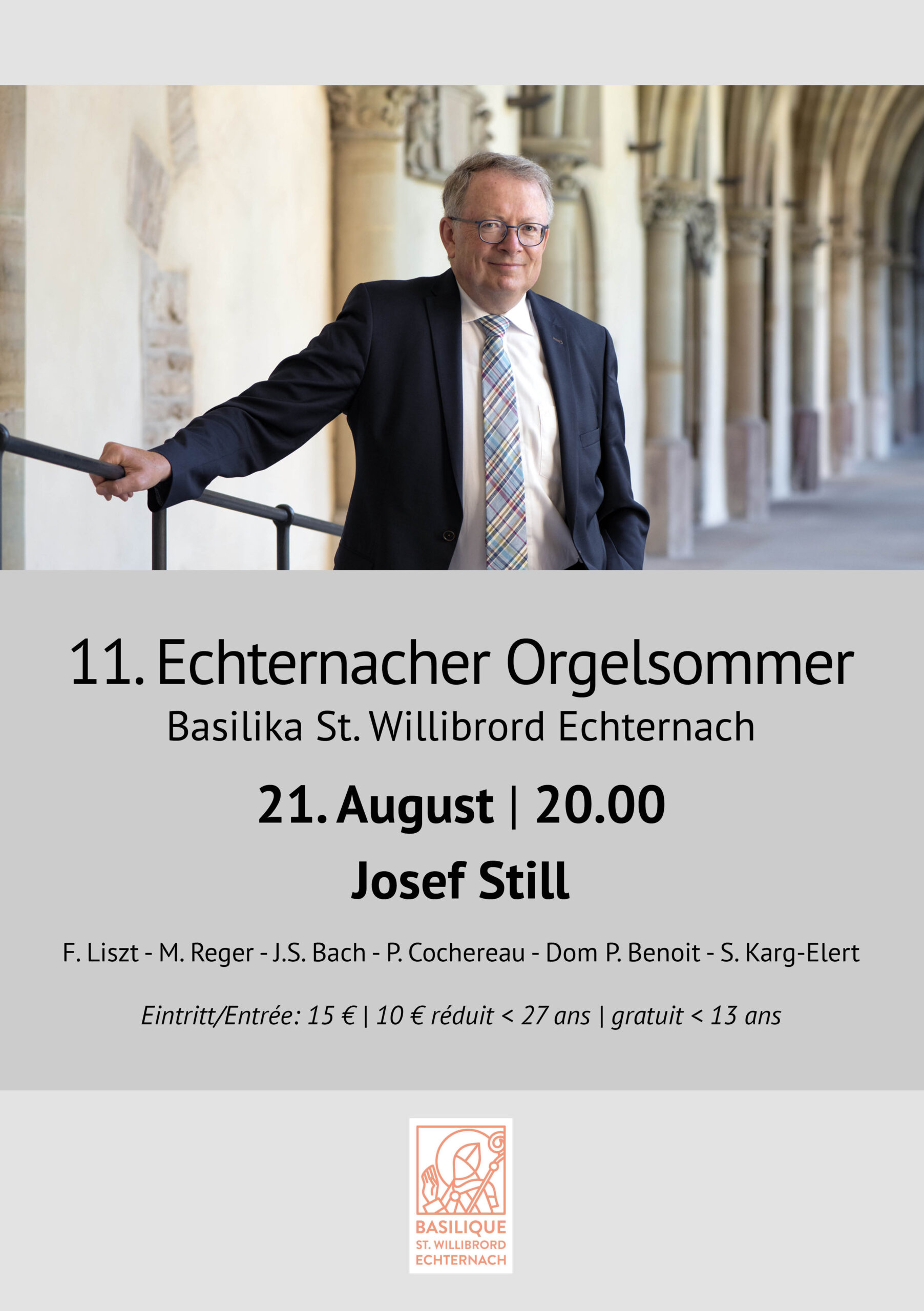 Orgelsommer 2026 Josef Still